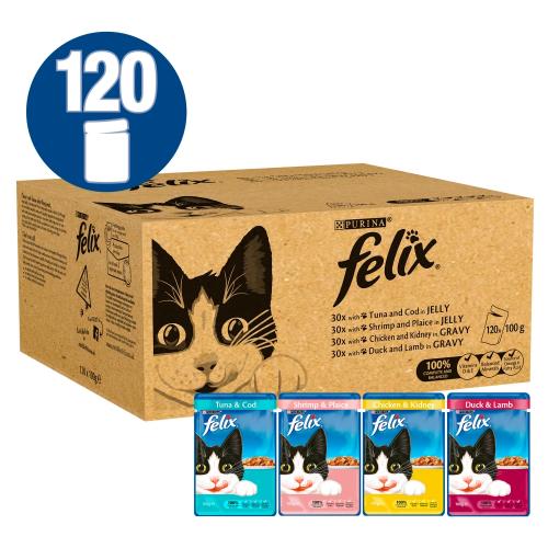 Felix Variety Selection Adult Cat Food