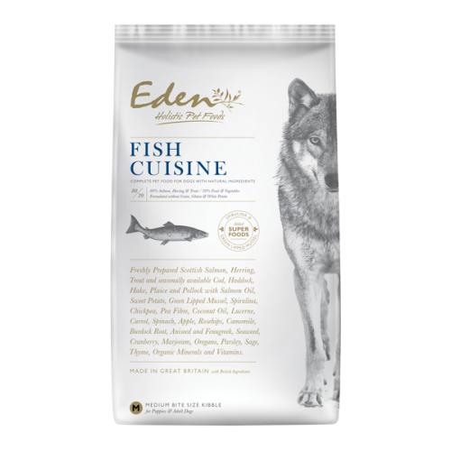 Eden 80/20 Fish Cuisine Medium Kibble Dry Dog Food