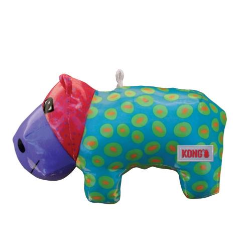 KONG Shieldz Hippo Dog Toy