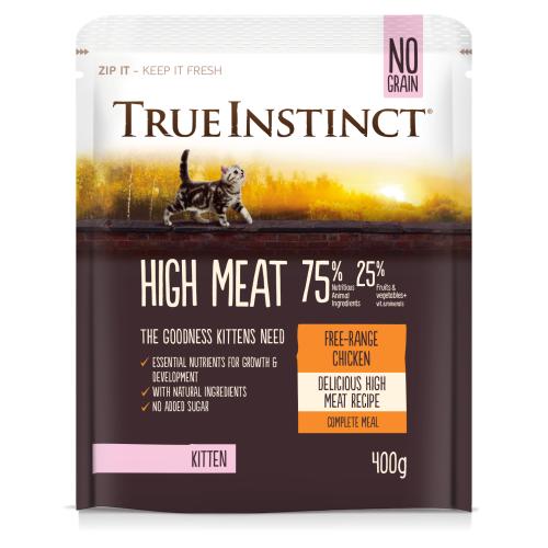 True Instinct High Meat Chicken Dry Kitten Food