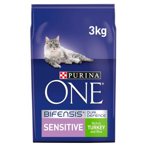 Purina ONE Turkey & Rice Sensitive Adult Cat Food