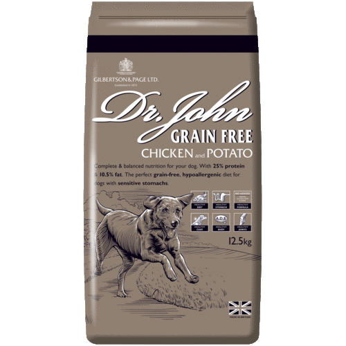 Dr John Grain Free Chicken & Potato with Vegetables Dog Food