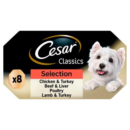 Cesar Trays Classics Selection Adult Dog Food
