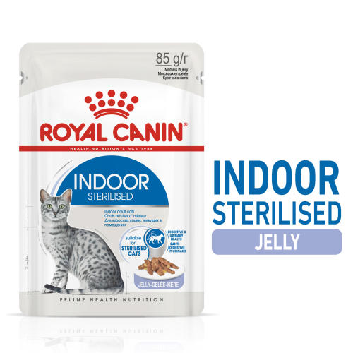 Royal Canin Indoor Sterilised In Jelly Adult Wet Cat Food