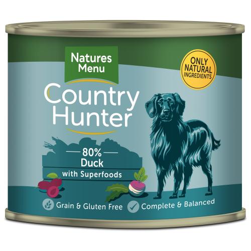 Natures Menu Country Hunter Duck Adult Dog Food Cans