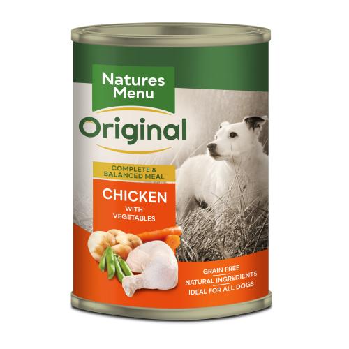 Natures Menu Chicken with Vegetables Adult Dog Food Cans
