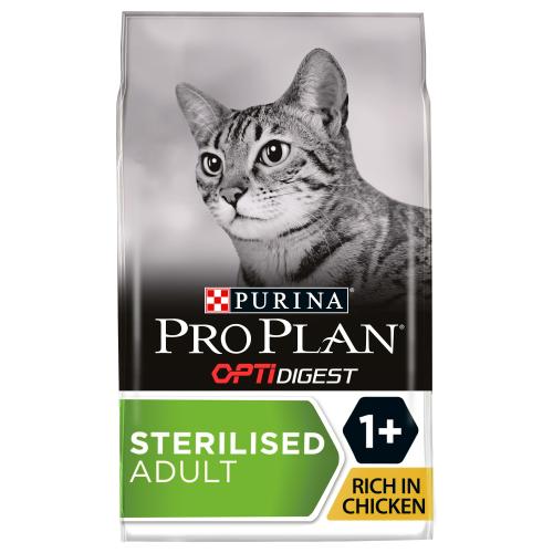 PRO PLAN OPTIDIGEST Sterilised Chicken Adult Dry Cat Food