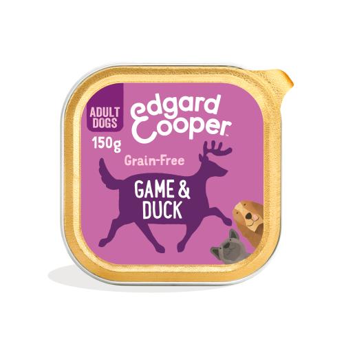 Edgard & Cooper Game & Duck Grain Free Trays Wet Adult Dog Food