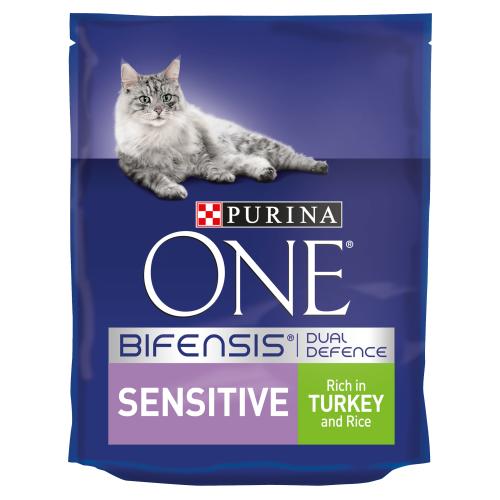 Purina ONE Turkey & Rice Sensitive Adult Cat Food