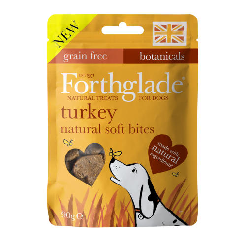 Forthglade Natural Soft Bites Turkey Dog Treats