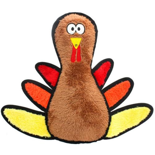 Happy Pet Christmas Crinkles Turkey Dog Toy