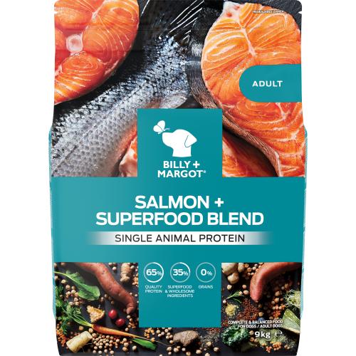 Billy & Margot Salmon + Superfood Blend Dry Adult Dog Food