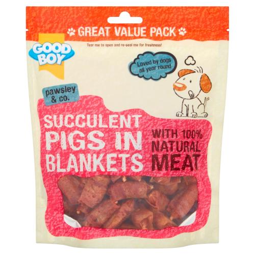 Good Boy Pigs in Blankets Dog Treats