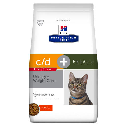 Hills Prescription Diet Feline CD Urinary Stress + Metabolic Dry Food