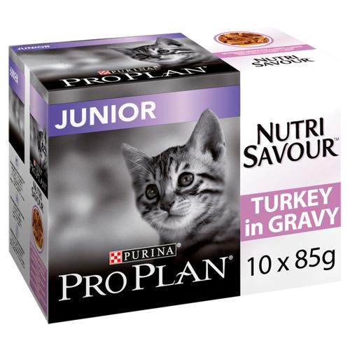 PRO PLAN NUTRISAVOUR Junior Turkey in Gravy Cat Food