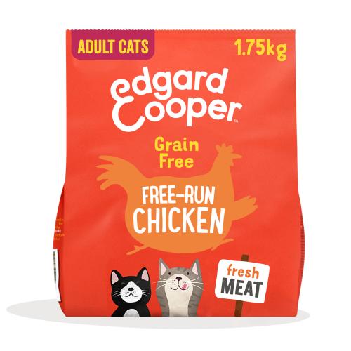 Edgard & Cooper Grain Free Chicken Dry Adult Cat Food