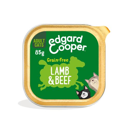 Edgard & Cooper Grain Free Lamb & Beef Wet Adult Cat Food