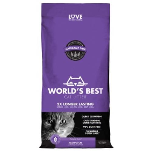 Worlds Best Cat Litter Multiple Cat Lavender Formula