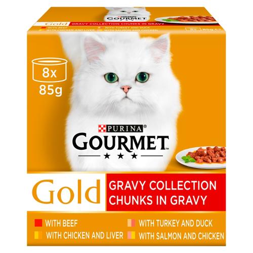 Gourmet Gold Gravy Collection Cat Food