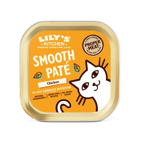 Lilys Kitchen Chicken Pate Complete Wet Cat Food