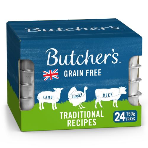 Butchers Traditional Recipes Dog Food Trays