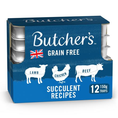 Butchers Succulent Recipes Dog Food Trays