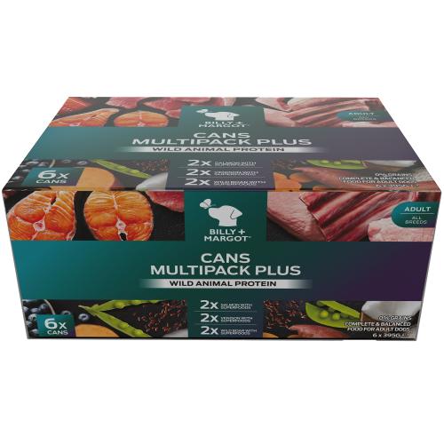 Billy & Margot Multipack Plus Wet Adult Dog Food