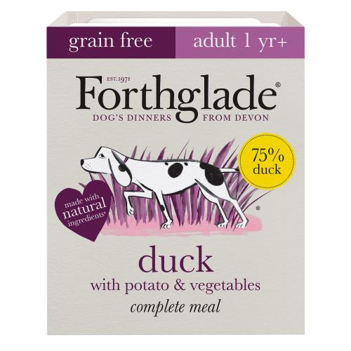 Forthglade Complete Grain Free Duck with Potato & Veg Adult Dog Food