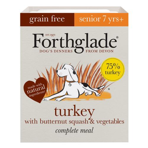 Forthglade Complete Grain Free Turkey & Veg Senior Dog Food