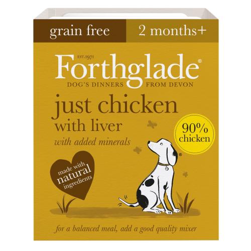 Forthglade Just Chicken with Liver Dog Food