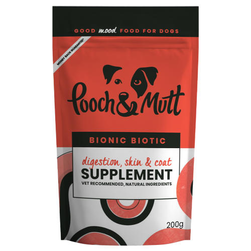 Pooch & Mutt Bionic Biotic Concentrate Dog Skin & Digestion Supplement