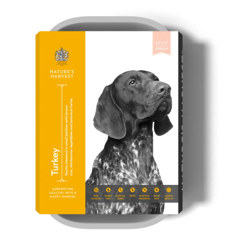 Natures Harvest Turkey & Brown Rice Wet Adult Dog Food