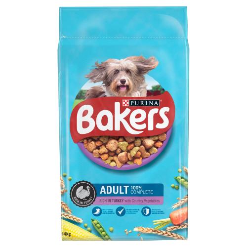 Bakers Turkey & Vegetables Dry Adult Dog Food