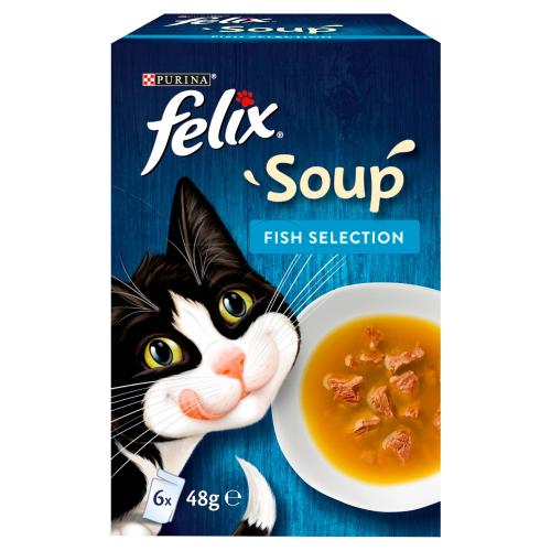 Felix Fish Selection Soup Wet Cat Food