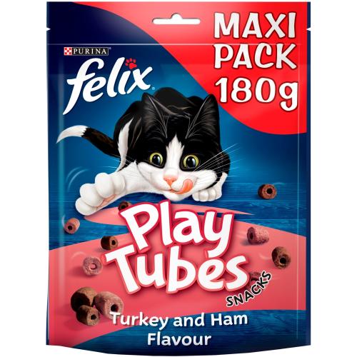 Felix Play Tubes Turkey & Ham Cat Treats