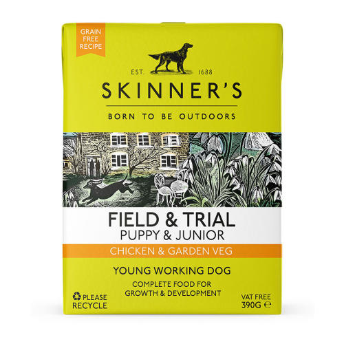 Skinners Field & Trial Chicken & Garden Veg Wet Puppy & Junior Food