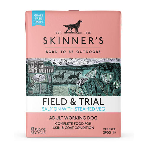 Skinners Field & Trial Salmon & Steamed Veg Wet Adult Dog Food