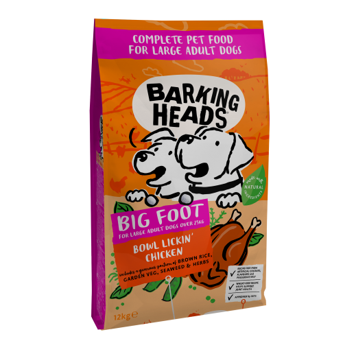 Barking Heads Large Breed Bowl Lickin Chicken Adult Dog Food