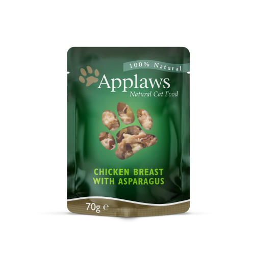 Applaws Natural Chicken with Asparagus in Broth Wet Adult Cat Food