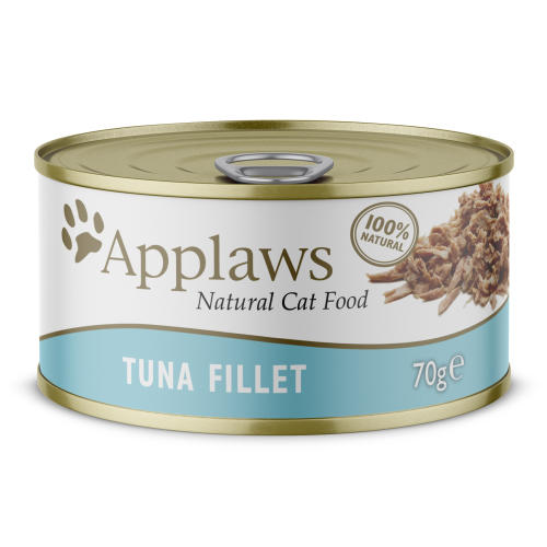 Applaws Natural Tuna Fillet in Broth Wet Adult Cat Food