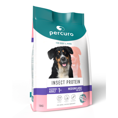 Percuro Insect Protein Medium & Large Breed Dry Adult Dog Food