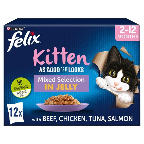 Felix As Good As It Looks Mixed Selection In Jelly Kitten Food