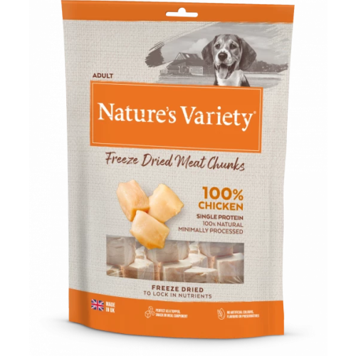Natures Variety Freeze Dried Chicken Real Chunks Dog Food