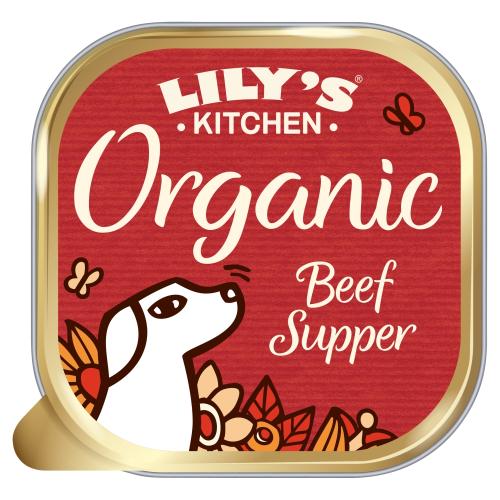 Lilys Kitchen Organic Beef & Spelt Supper Dog Food