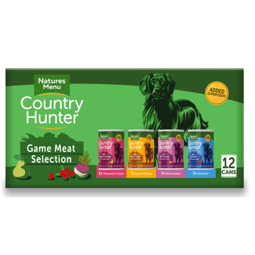 Natures Menu Country Hunter Game Meat Selection Wet Dog Food