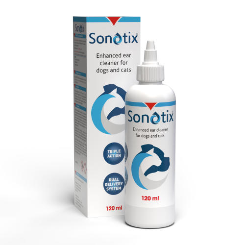 Sonotix Triple Action Ear Cleaner for Dogs and Cats