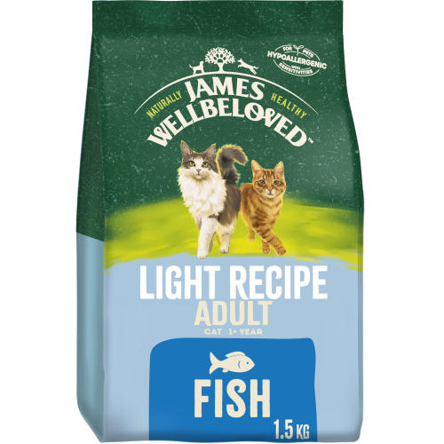 James Wellbeloved Light Fish Dry Adult Cat Food