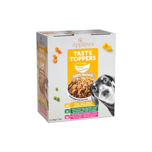Applaws Taste Toppers Broth Selection Wet Dog Food