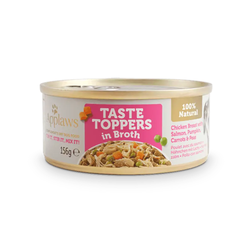 Applaws Taste Toppers Chicken with Salmon & Vegetables Wet Adult Dog Food