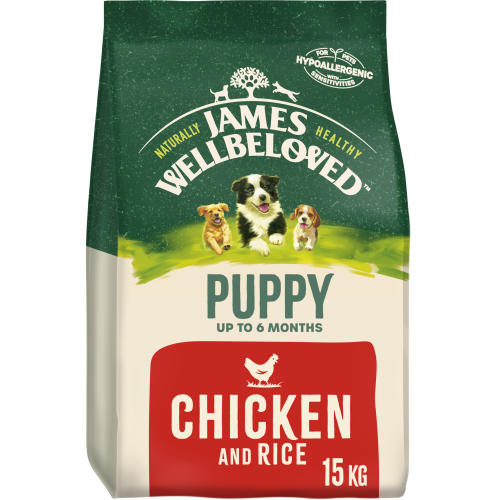 James Wellbeloved Puppy Chicken & Rice Dry Food